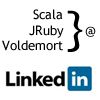 LinkedIn Signal: A Case Study for Scala, JRuby and Voldemort