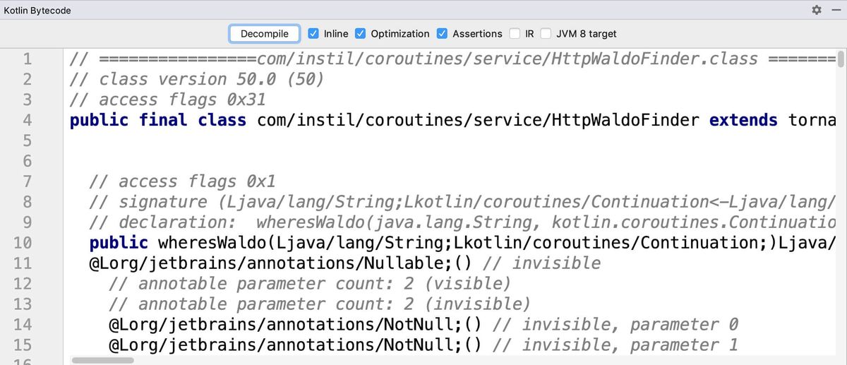 Kotlinのコルーチンを実装面から検証する