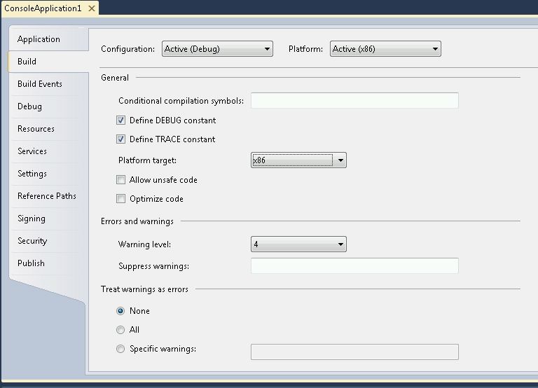 Visual Studio 2010
