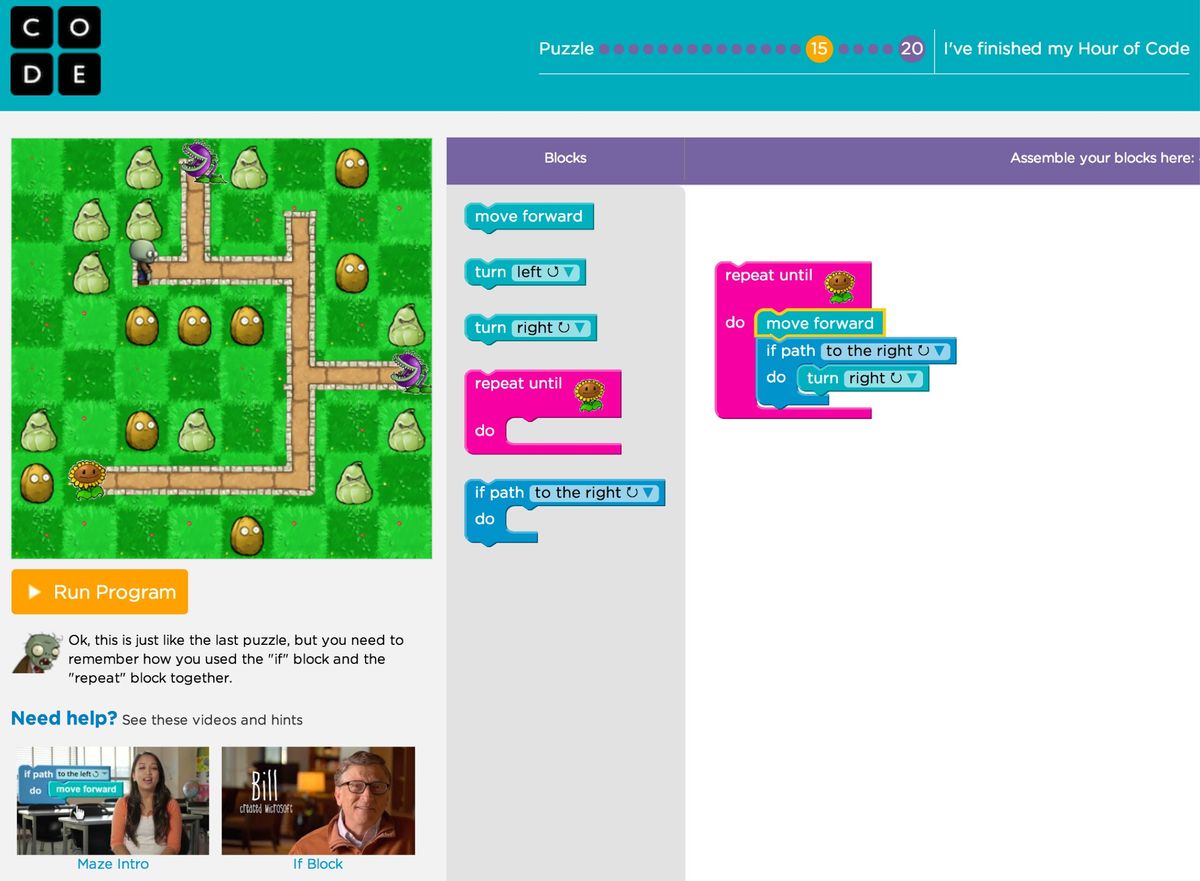 Hour of Code : Dinosaur game - Woodcroft Library, Woodcroft