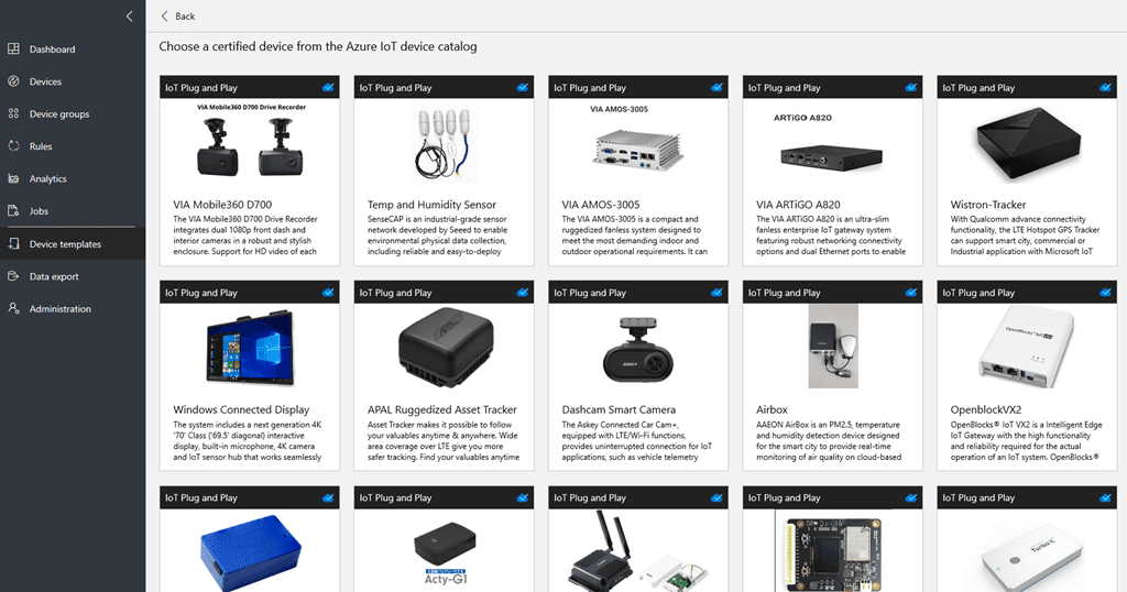 IoT Plug and Play architecture