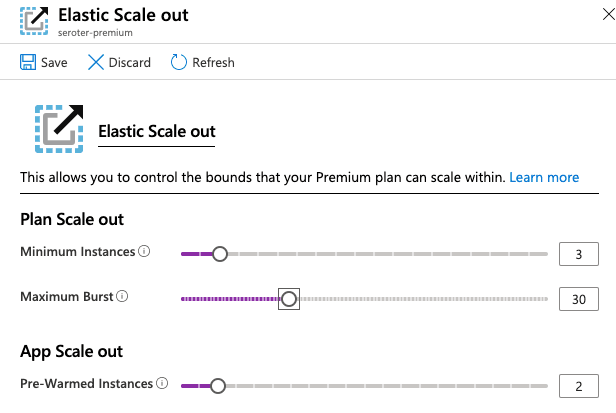 Scale out of Azure Functions
