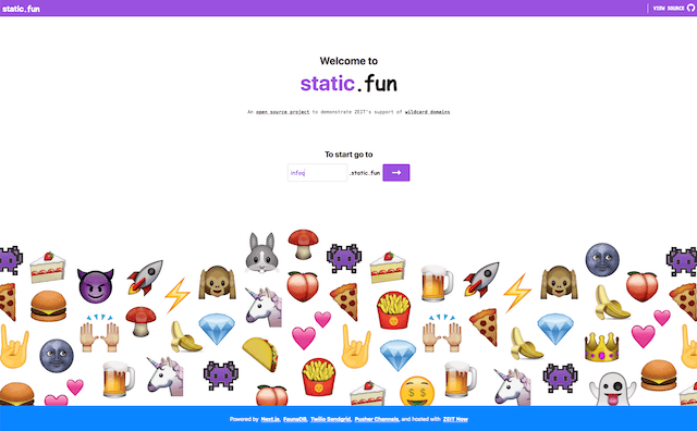 static.fun website