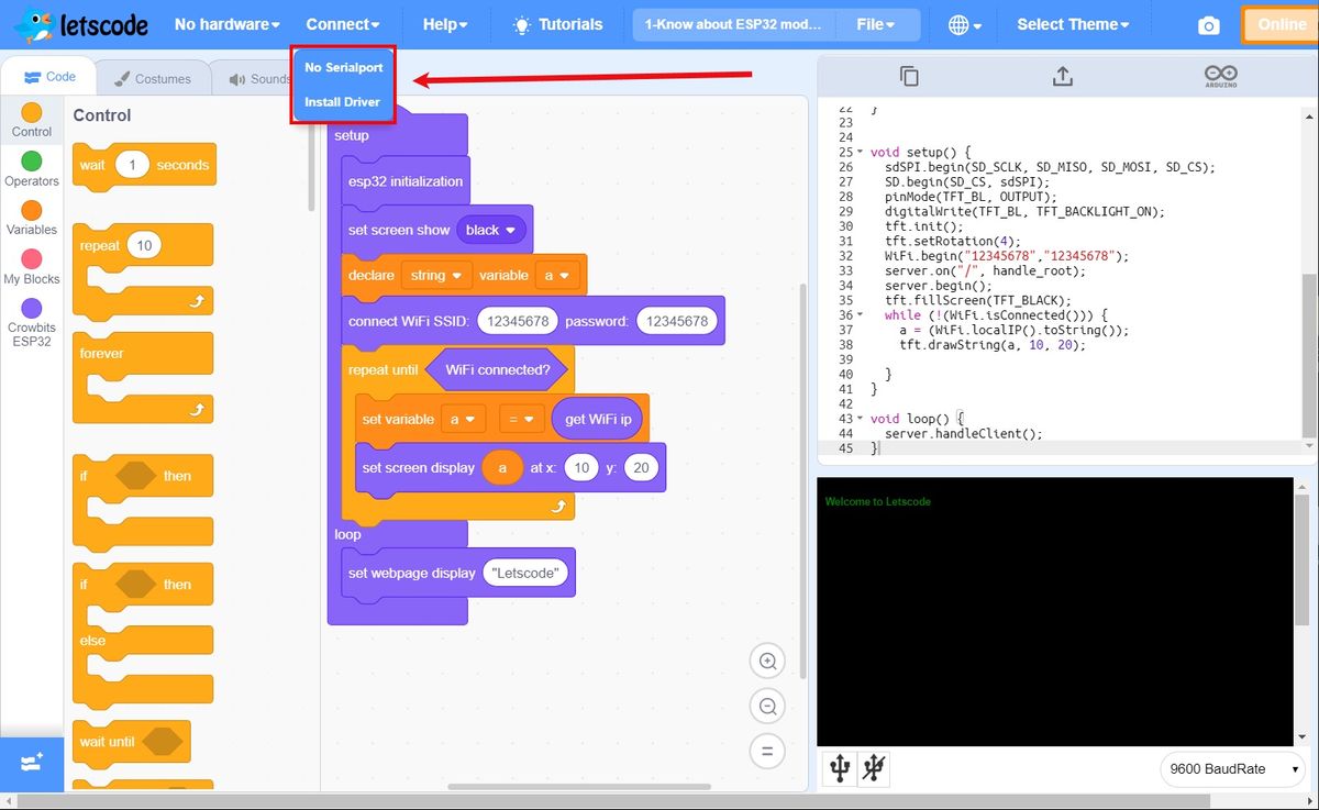 exégesis parque natural frustrante esp32 block programming intercambiar