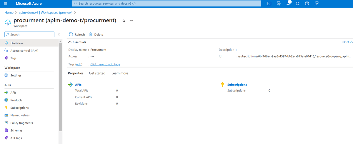 Microsoft Previews Azure API Management Workspaces