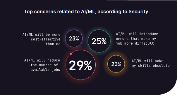 Top concerns related to AI/ML