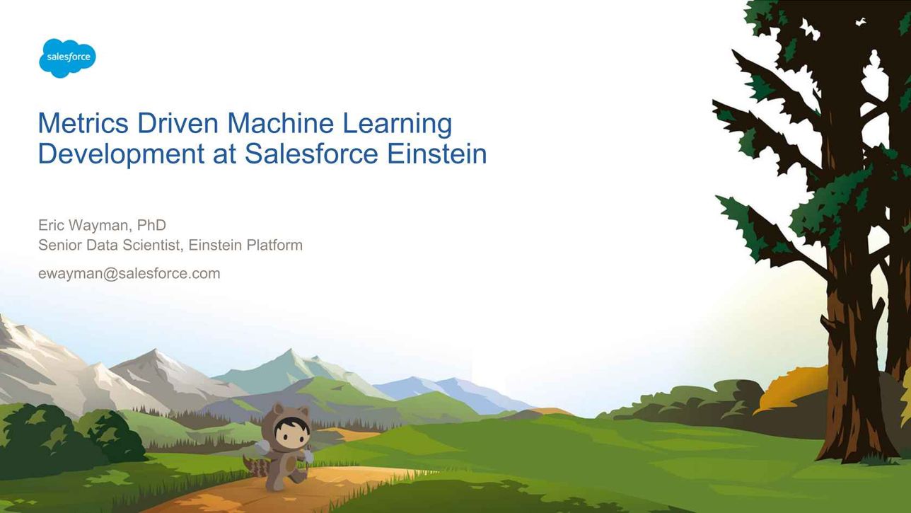 Einstein shop machine learning