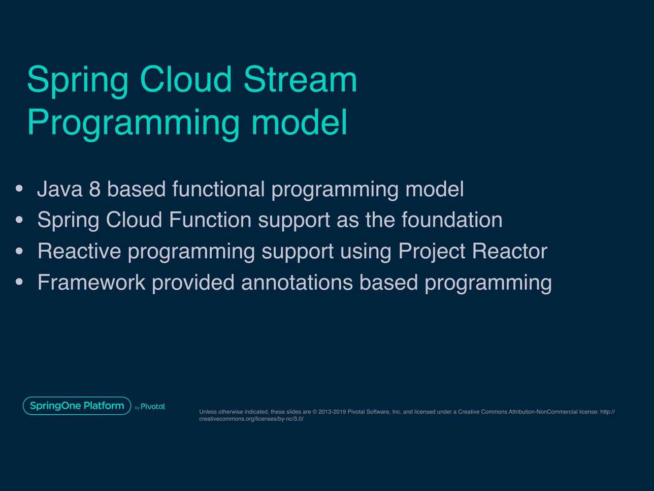 Spring cloud store stream reactive