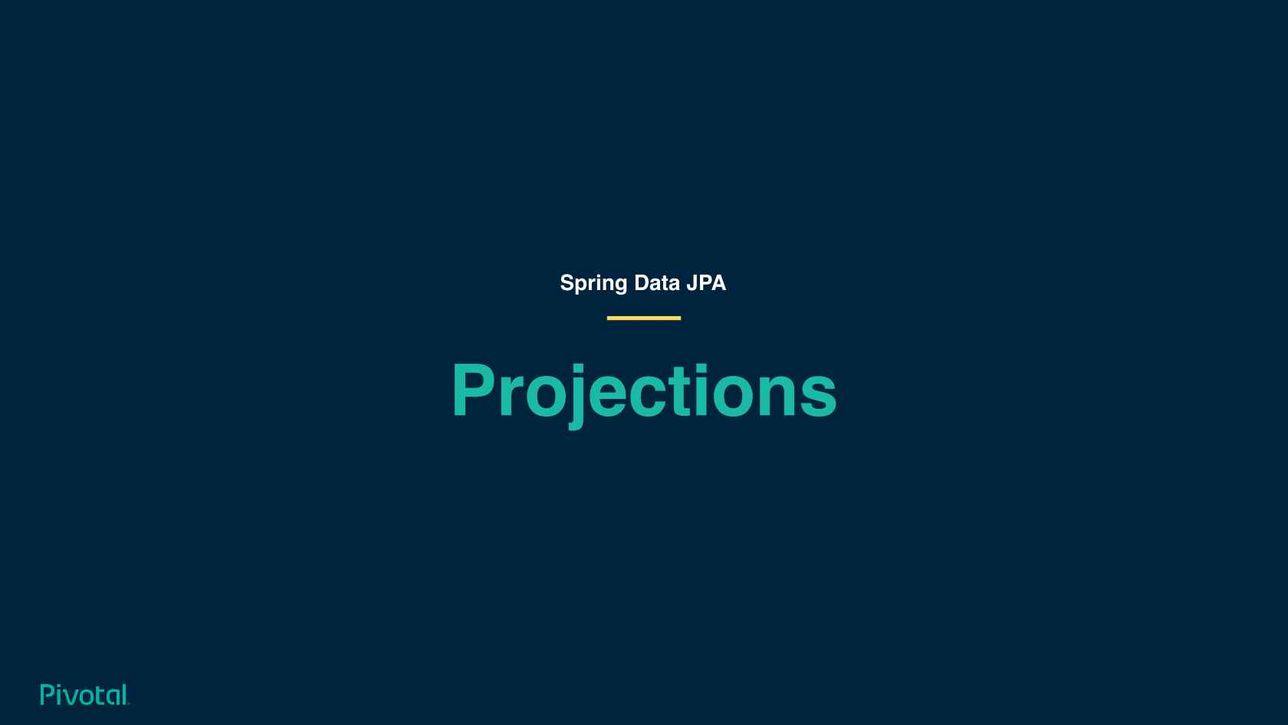 Spring Data JPA from 0-100 in 60 minutes