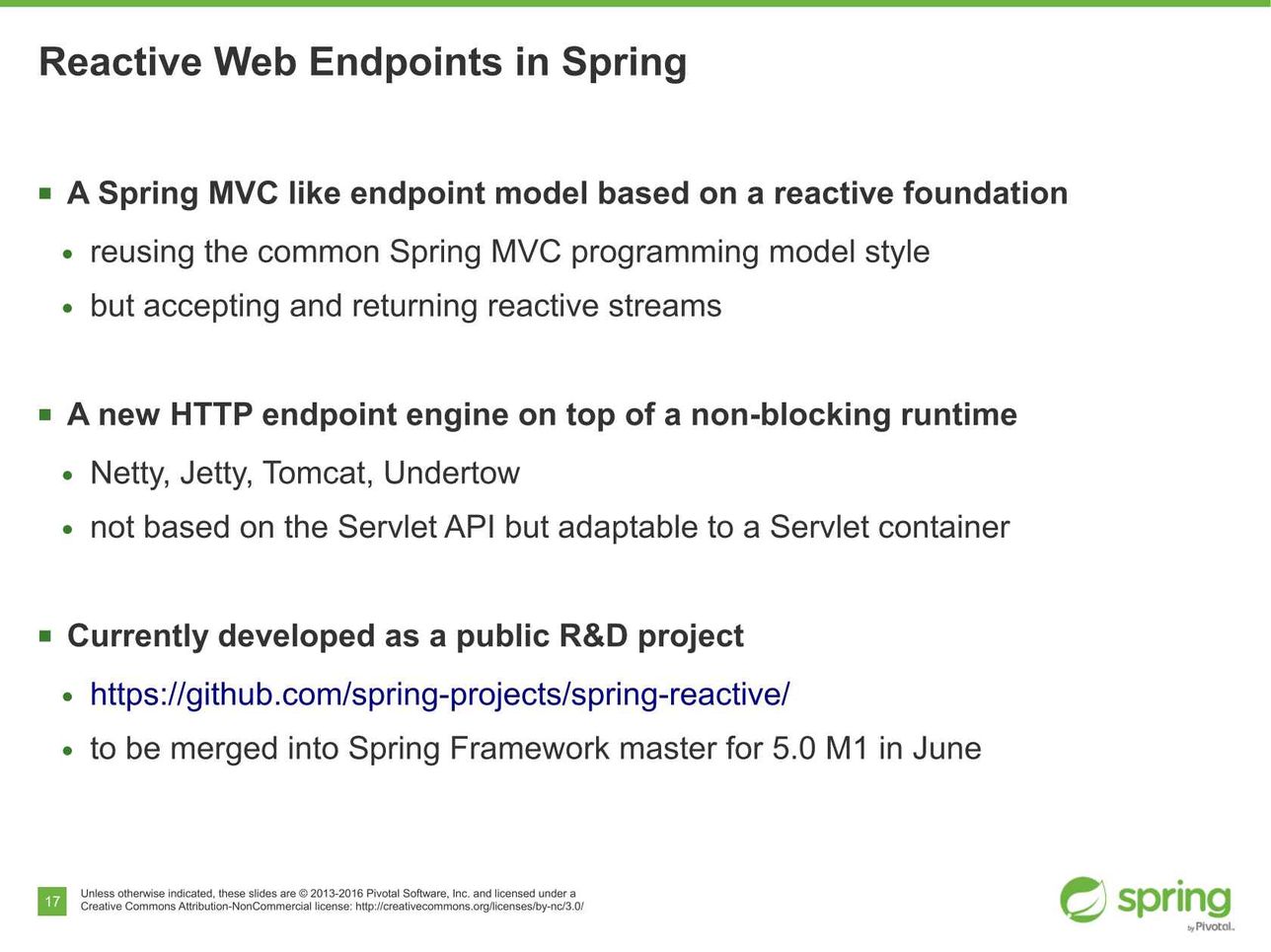 Spring framework deals runtime