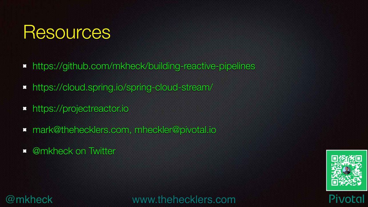 Building Reactive Pipelines How to Go from Scalable Apps to