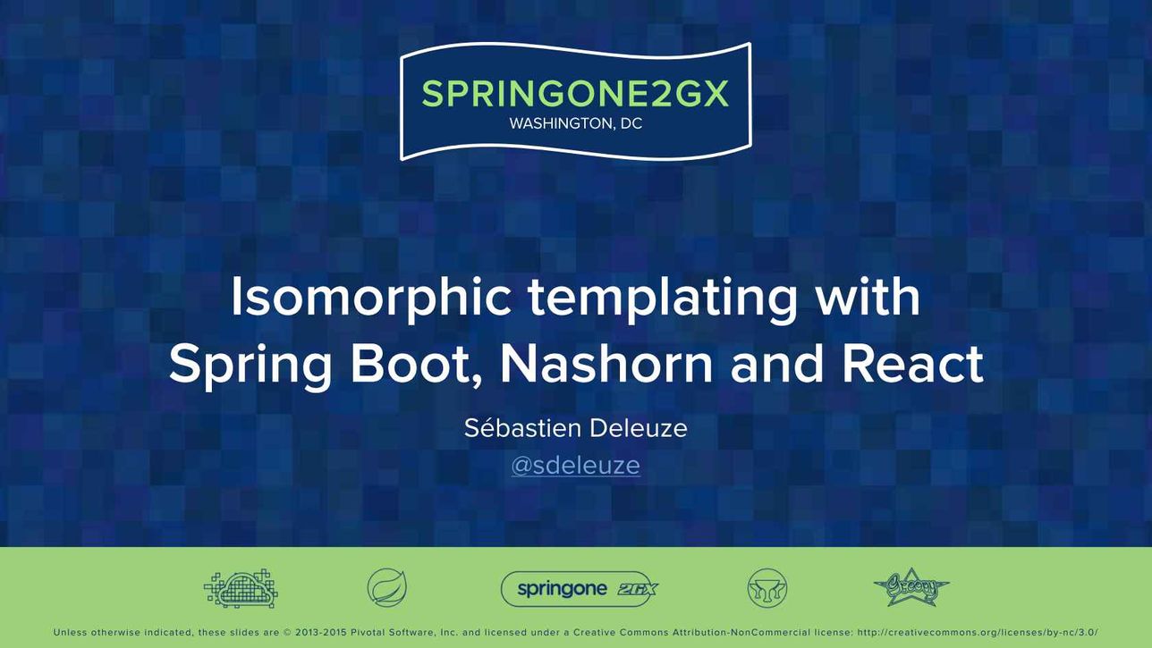 Isomorphic Templating with Spring Boot Nashorn and React InfoQ
