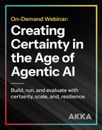 [Webinar] Creating Certainty in the Age of Agentic AI. Watch On-Demand.