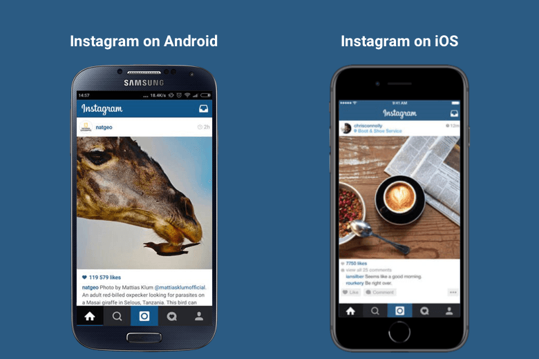 Five android and ios ui design guidelines for react native infoq
