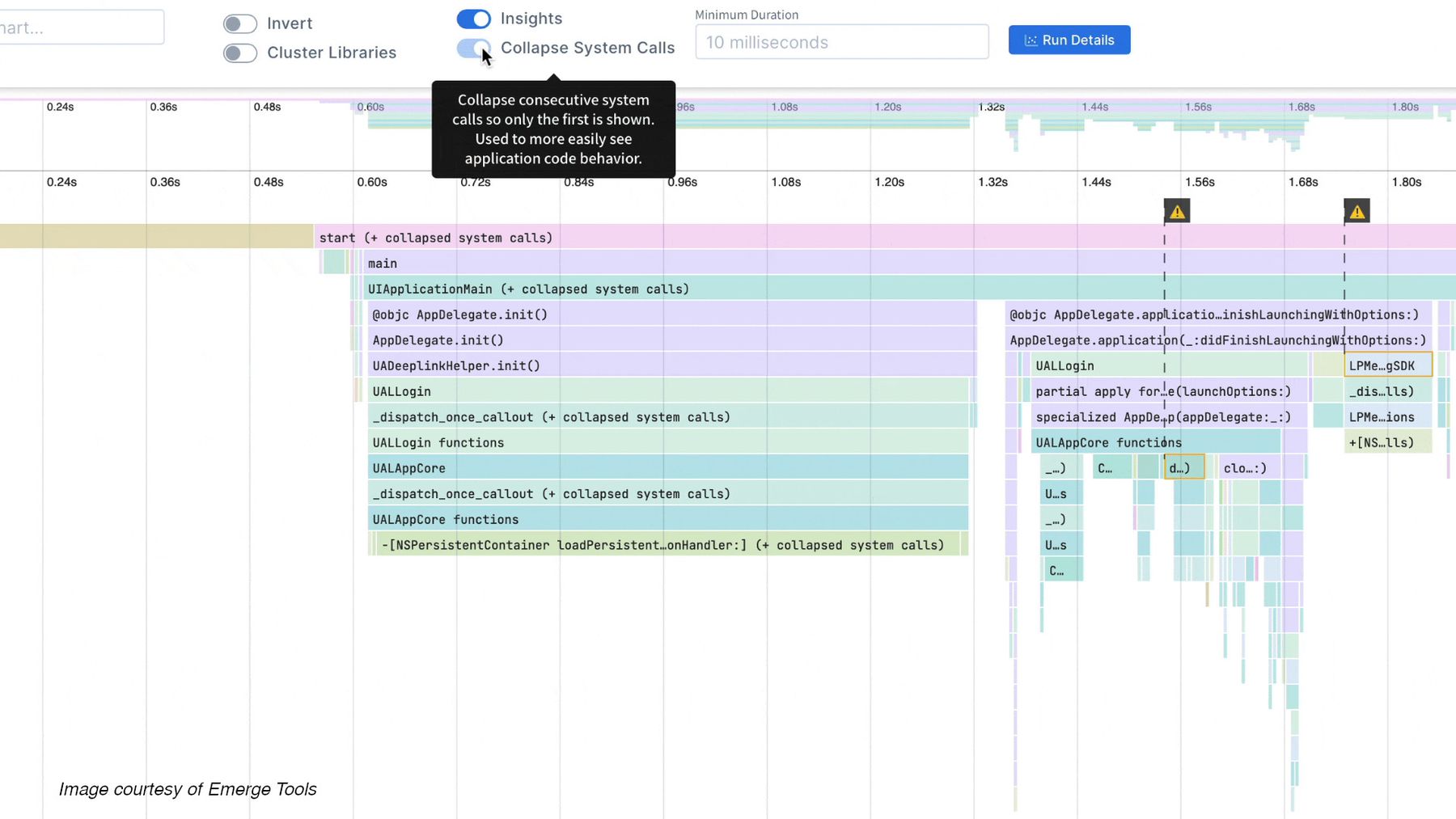 ETTrace is an OpenSource Profiler for iOS Aiming to Simplify