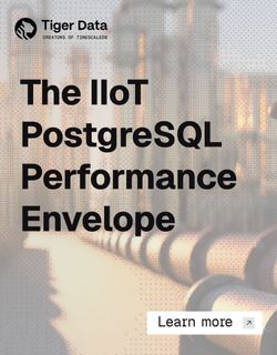 The IIoT PostgreSQL Performance Envelope