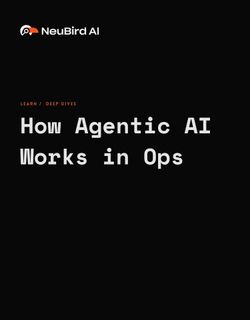 How Agentic AI Works in Ops