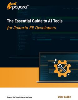 The Essential Guide to AI Tools for Jakarta EE Developers