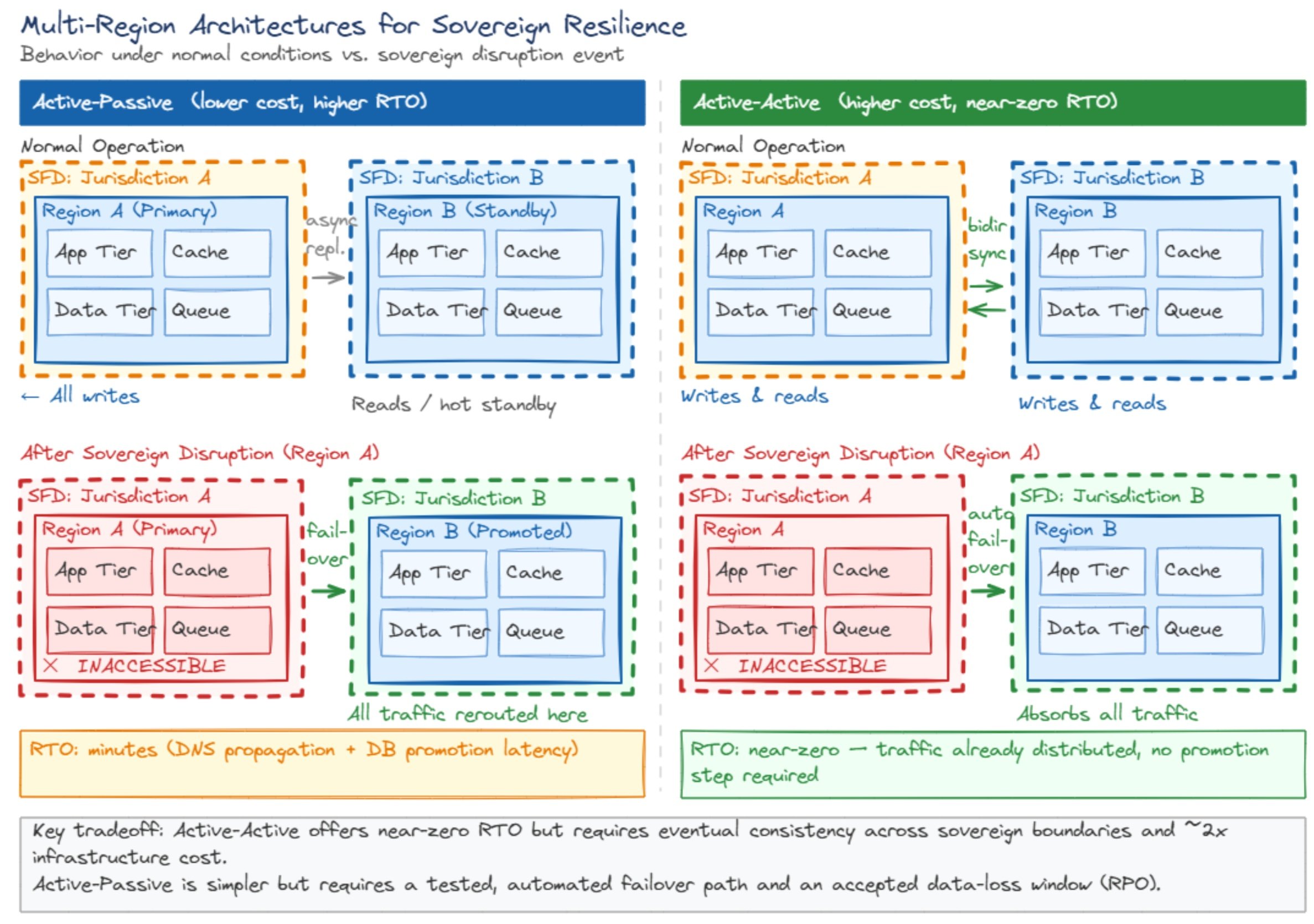 When a Cloud Region Fails: Rethinking High Availability in a Geopolitically Unstable World
