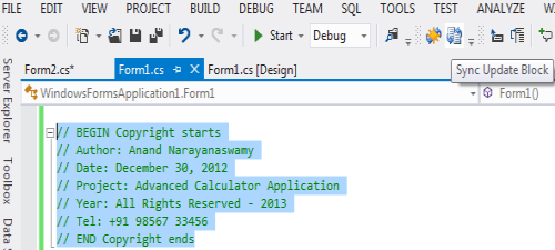 コード編集を支援するSync Block Edit - InfoQ