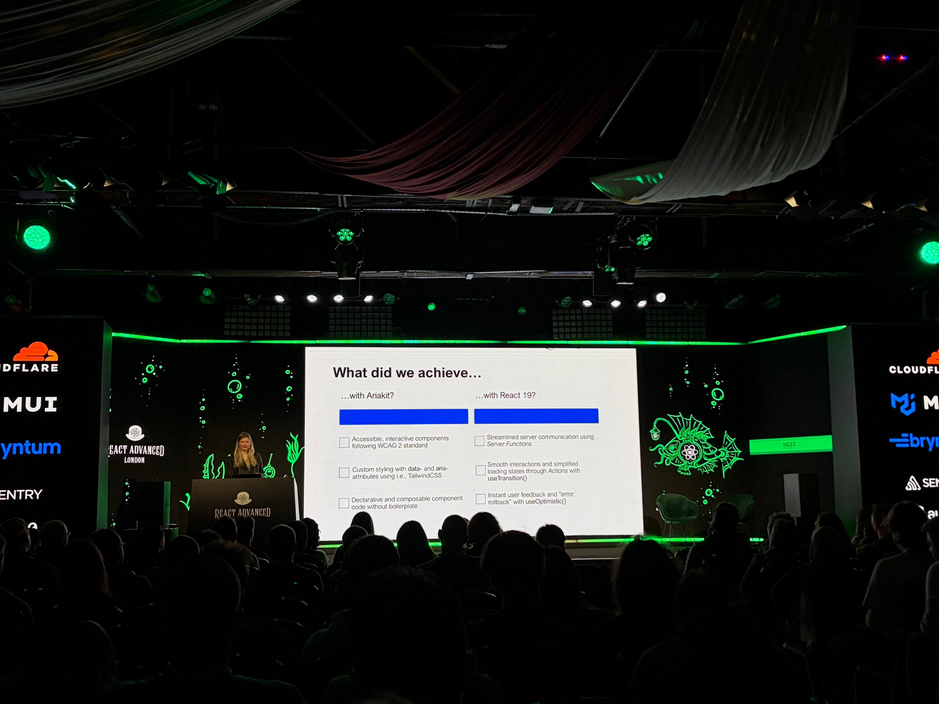 Accessibility with Interactive Components at React Advanced Conf