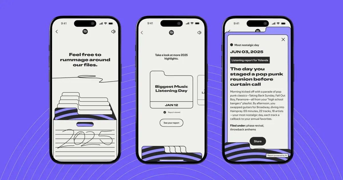 Spotify's 2025 Wrapped Archive