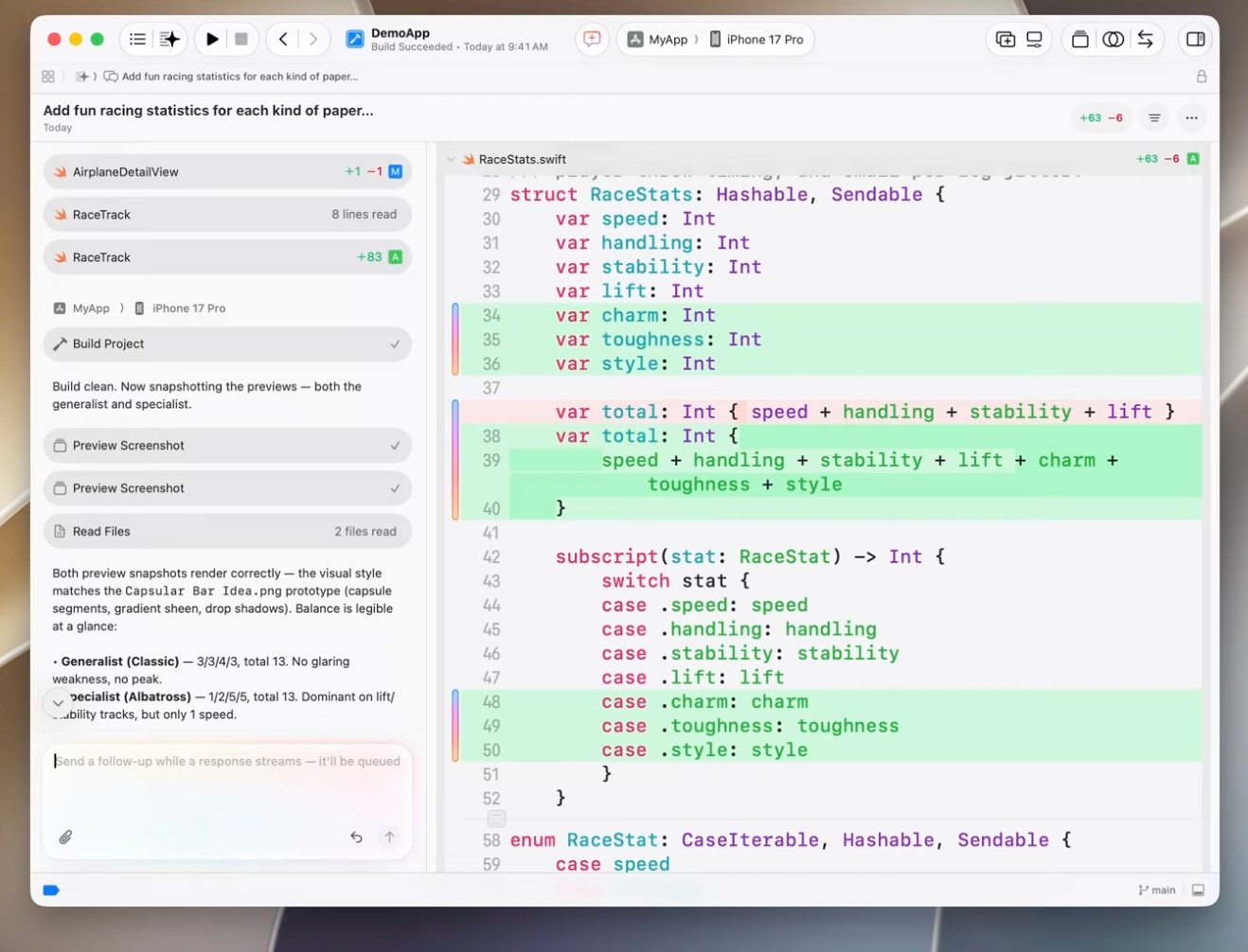 Tùy biến chủ đề trong Xcode 27