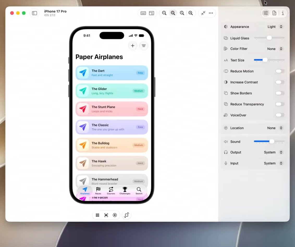DeviceHub trong Xcode 27
