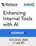 Enhancing Internal Tools with AI: A Hands-On Guide for Developers and Architects (Live Webinar October 22nd, 2024) - Save Your Seat